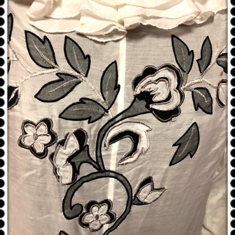 Beautiful Cotton Ruffled Detailed Cover - Picture 3 of 4